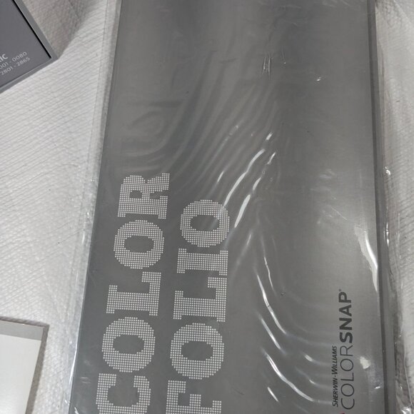 Sherwin Williams ColorSnap Portable Color Folio Paint Swatch Sample cube storage - Picture 12 of 13